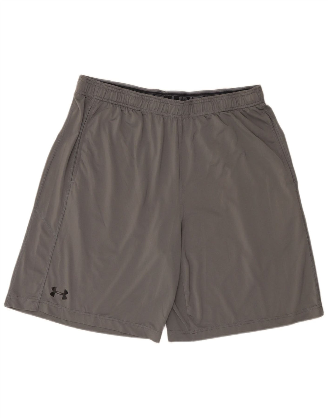 Under Armour Pantalones cortos deportivos para hombre XL Gris Poliéster