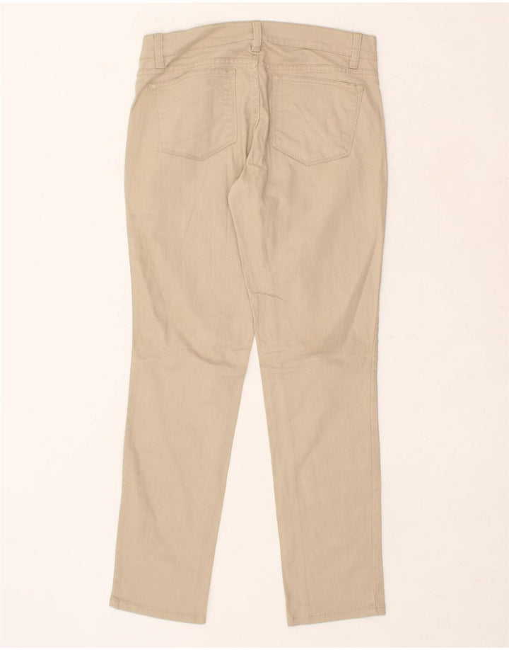 BENETTON Womens Slim Casual Trousers W31 L30 Beige | Vintage Benetton | Thrift | Second-Hand Benetton | Used Clothing | Messina Hembry 