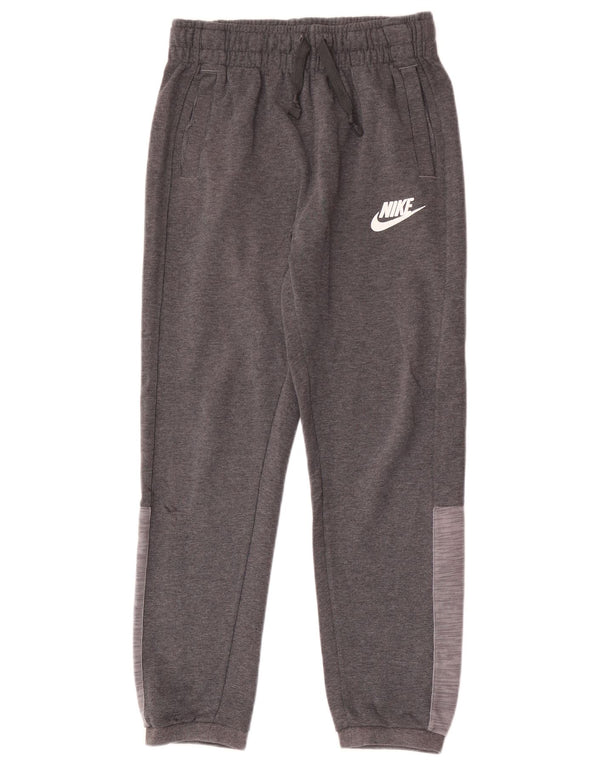 Nike - Pantalón de chándal para niño, 13-14 años, XL, algodón moteado gris