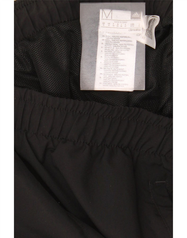 Adidas Mens Climalite Graphic Bermuda Sport Shorts Medio Negro Poliéster