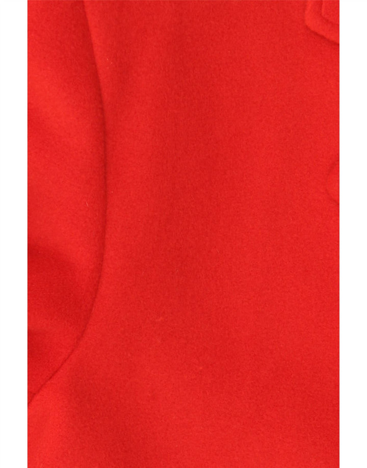 Complice - Abrigo de doble botonadura para mujer, talla 10, lana roja grande