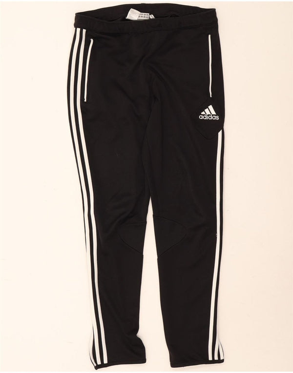 Adidas Hombre Pantalones De Chándal Joggers Grande Negro Poliéster