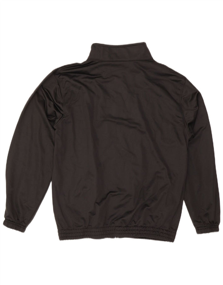 LOTTO Chaqueta superior de chándal para hombre Poliéster negro grande