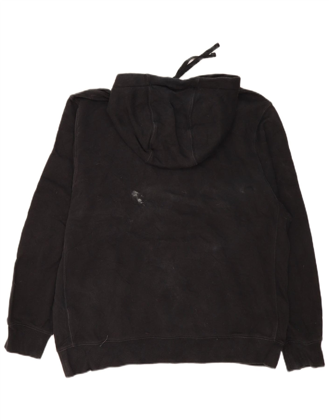 Nike - Sudadera con capucha para hombre, talla grande, algodón negro