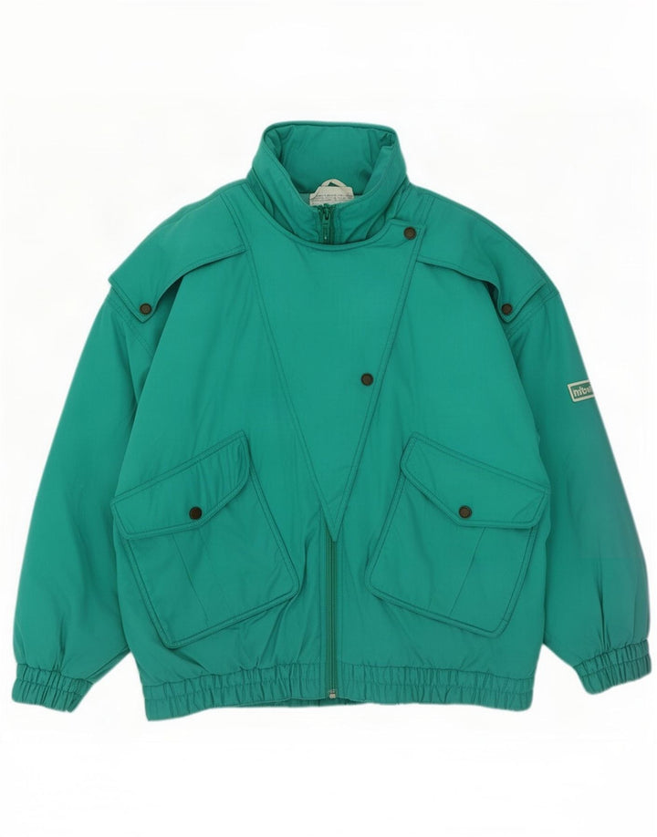 Hibernia Chaqueta de esquí extragrande para mujer Reino Unido 14 Poliéster verde grande