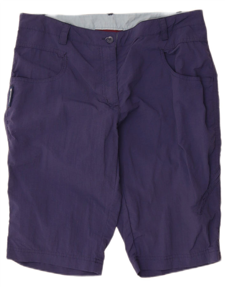Pantalones cortos tipo cargo para mujer de Mountain Warehouse UK 12 Medium W32 Nylon azul marino