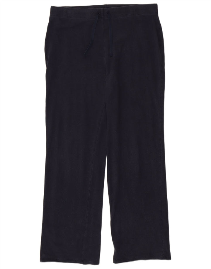 MARKS & SPENCER Pantalones de chándal para mujer UK 44 Grande Azul marino Algodón