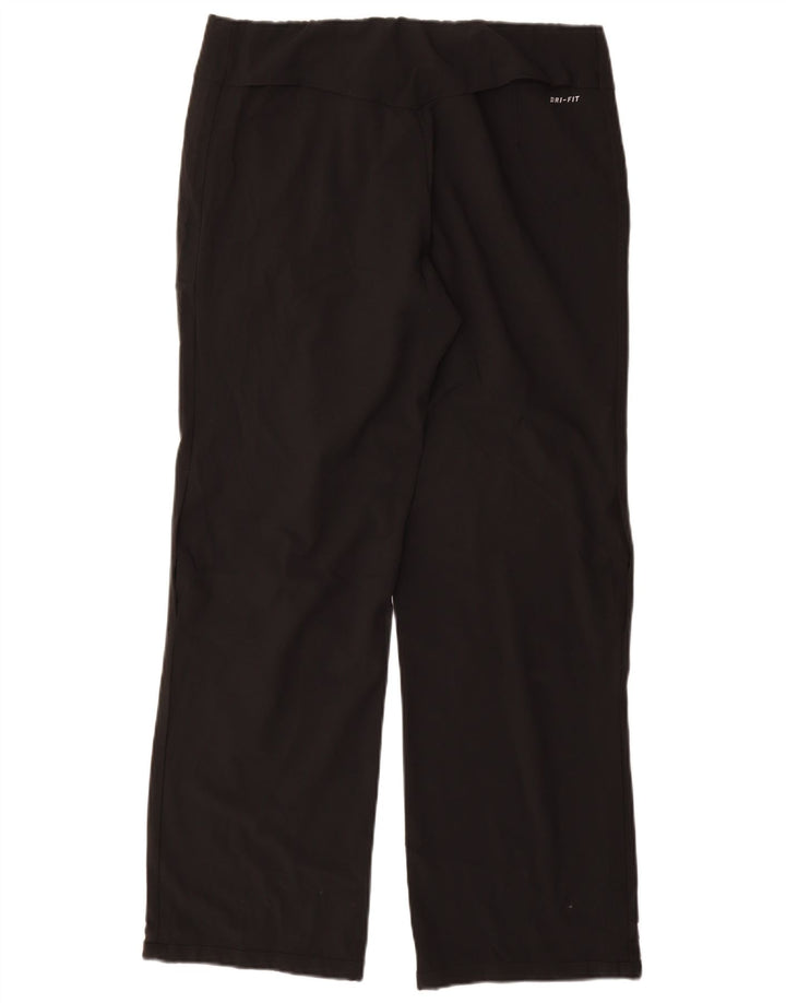 Nike - Pantalones de chándal Dri Fit para mujer, talla M, poliéster negro