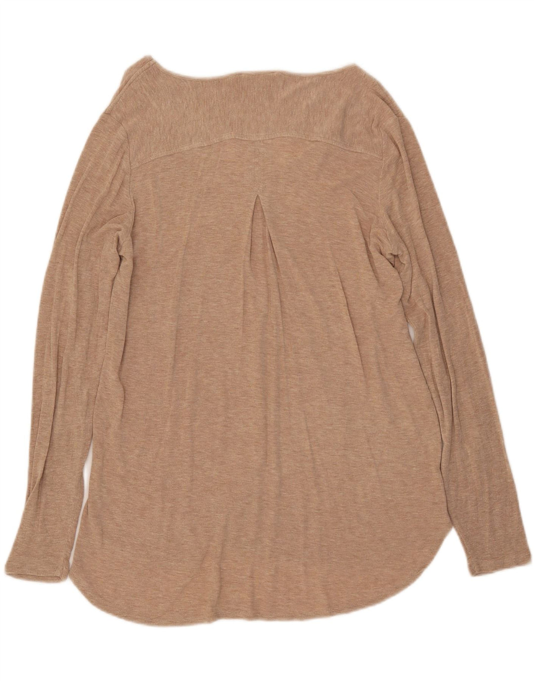Essentials Top Mujer Manga Larga UK 42 Medio Beige Moteado