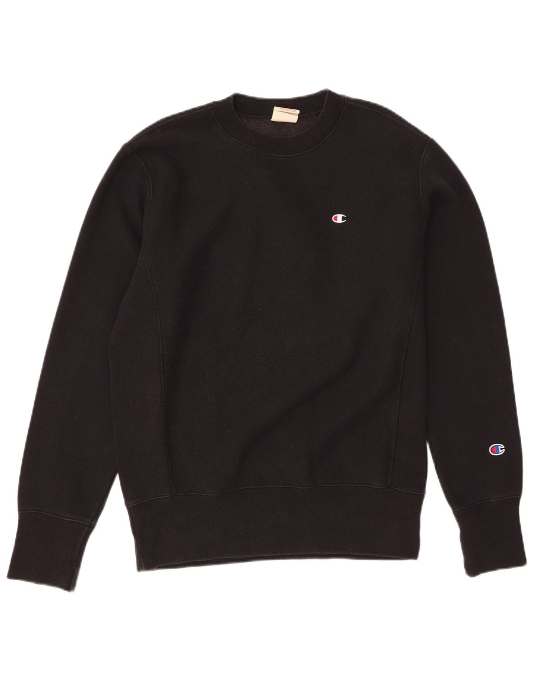 Champion Sudadera Jumper Pequeño Algodón Negro Hombre