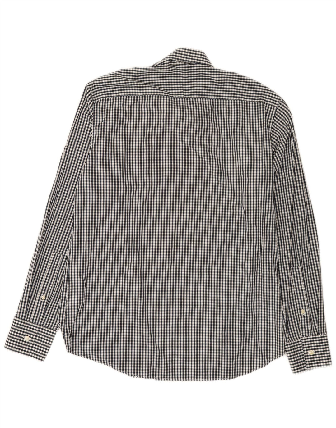 Henri Lloyd Camisa de corte regular para hombre Algodón a cuadros negro grande