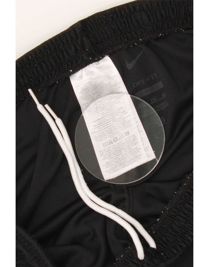 Nike Pantalones cortos deportivos Dri Fit Slim para hombre, 2XL, poliéster negro