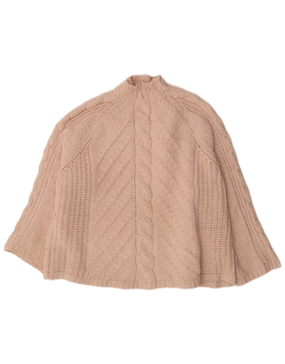 Marks & Spencer Jersey extragrande con cuello de tortuga para mujer UK 40 XL Rosa