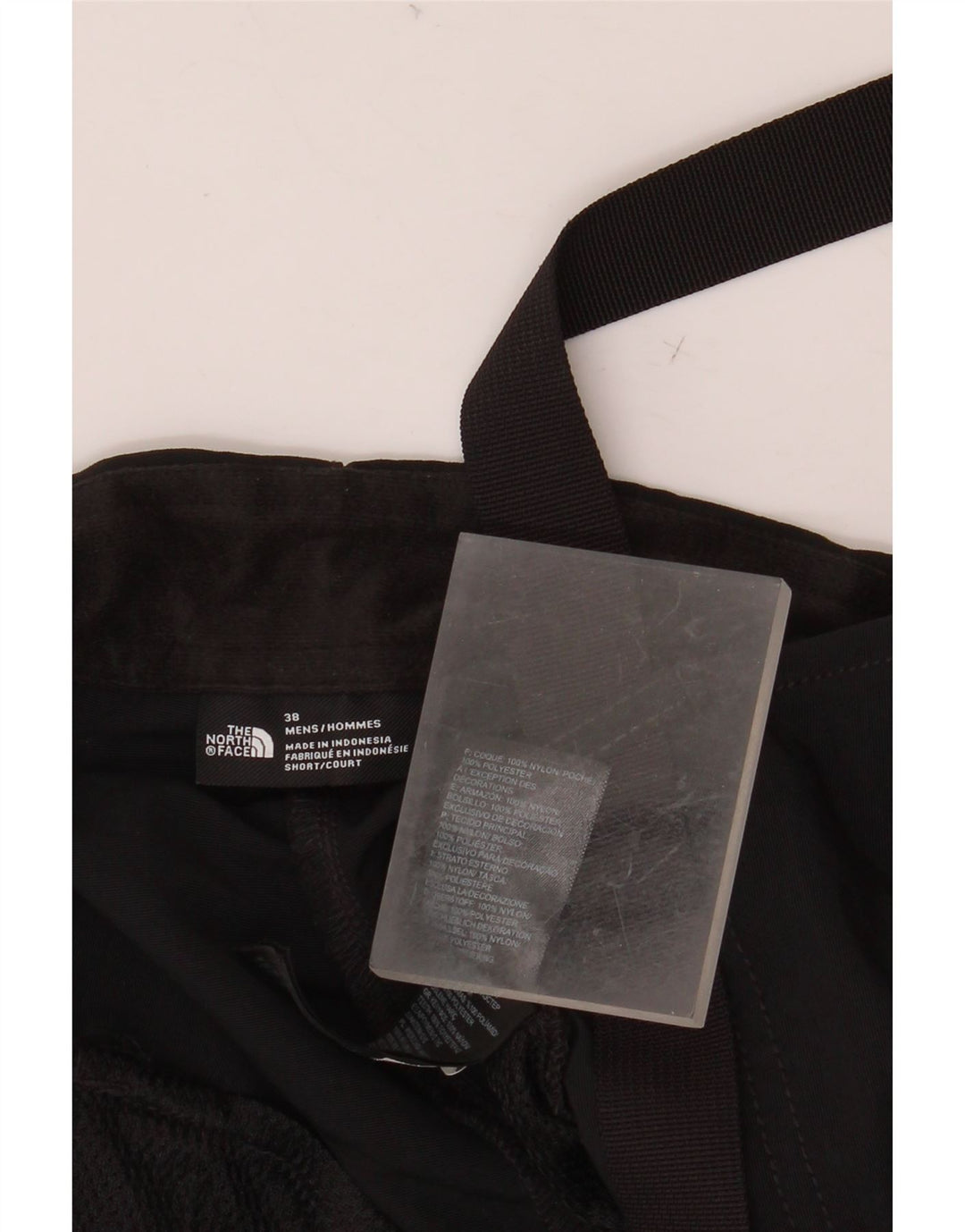 THE NORTH FACE Pantalones cortos chinos para hombre W38 XL Poliéster negro