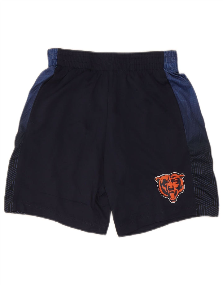 Pantalones cortos deportivos NFL para niño 7-8 años Mediano Azul marino Colorblock Poliéster