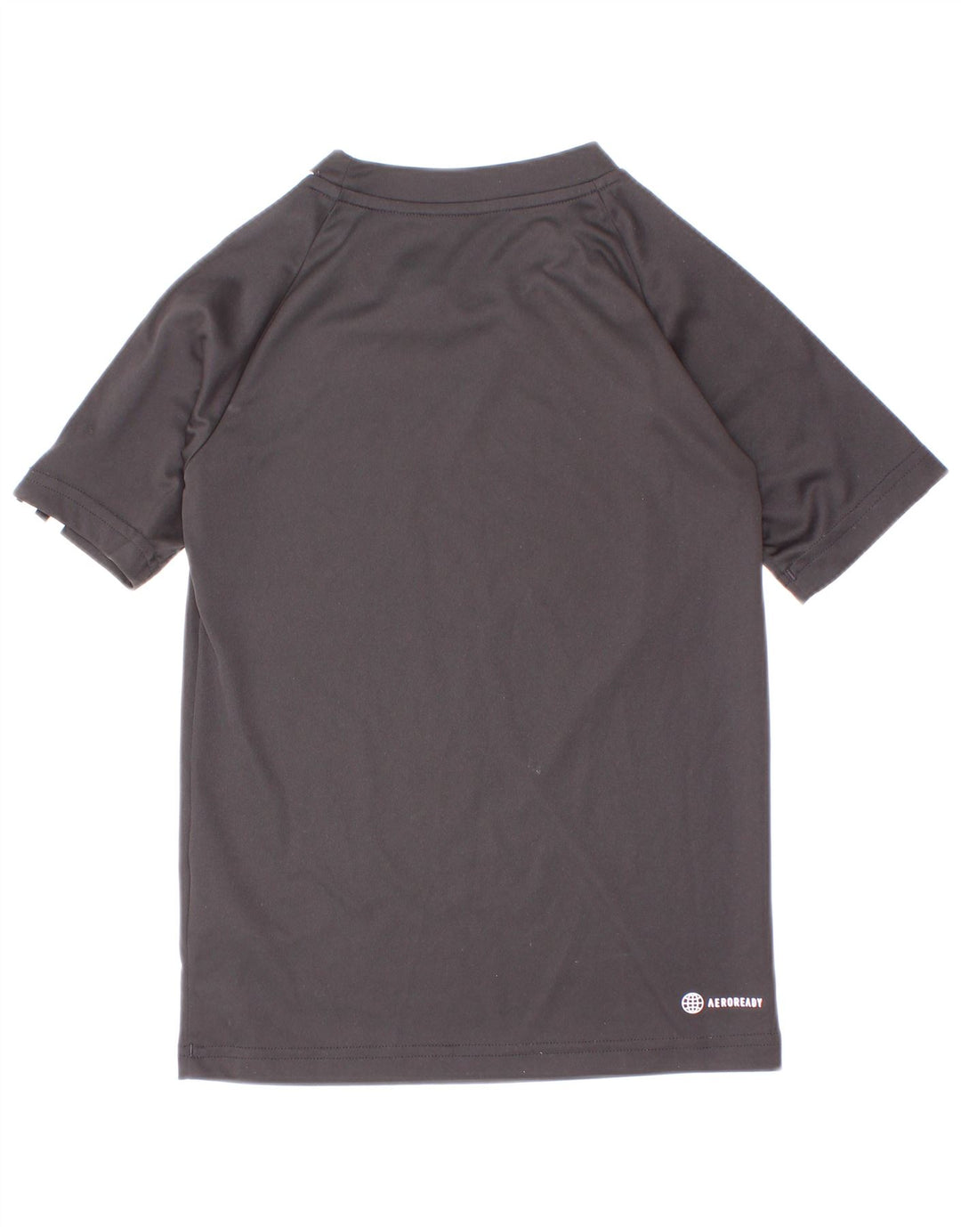 Adidas Boys Aeroready Camiseta Top 7-8 años Negro Poliéster