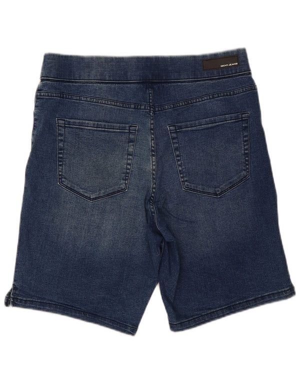 Shorts Vaqueros Mujer Dkny Medium W30 Azul Algodón