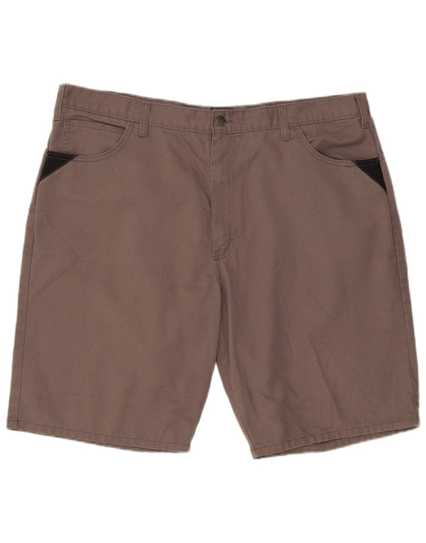Dickies Pantalones cortos casuales para hombre W42 2XL Gris Colorblock Poliéster