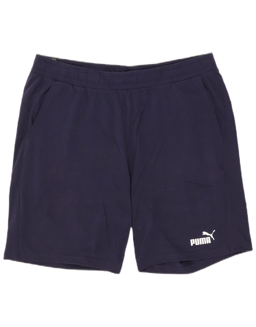 Puma Pantalones cortos deportivos para hombre 2XL Azul marino