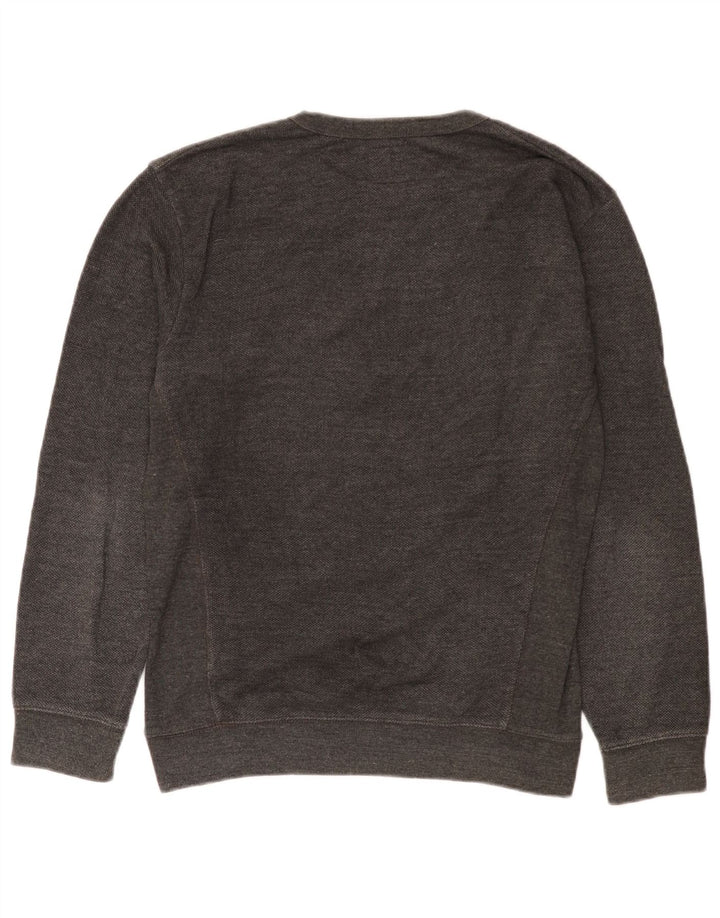 Zara Hombre Sudadera Jumper Algodón Gris Medio