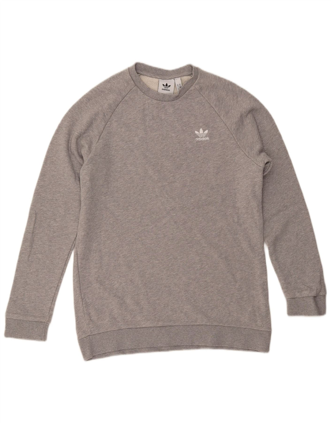 Sudadera ADIDAS Hombre Jumper Gris Medio Algodón Moteado