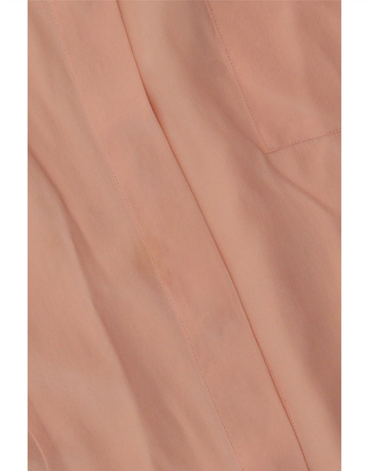 Blusa vintage para mujer IT 46 Seda rosa grande