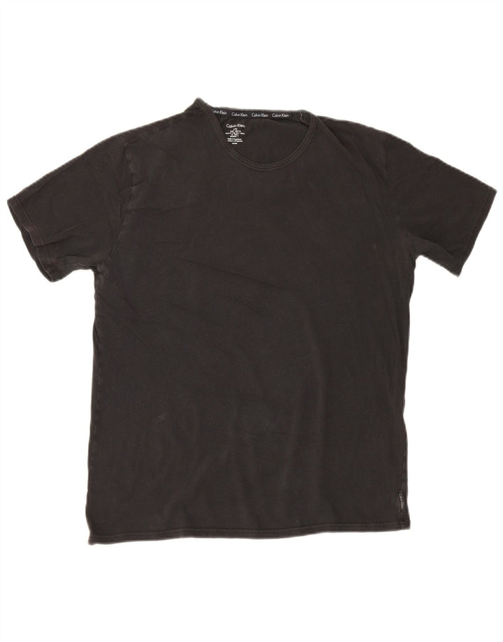 Calvin Klein Camiseta para mujer Top UK 46 Grande Negro