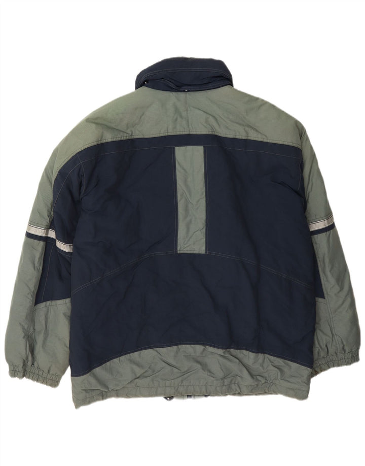 Colmar Chaqueta de esquí para hombre IT 48 Medium Azul marino Colorblock