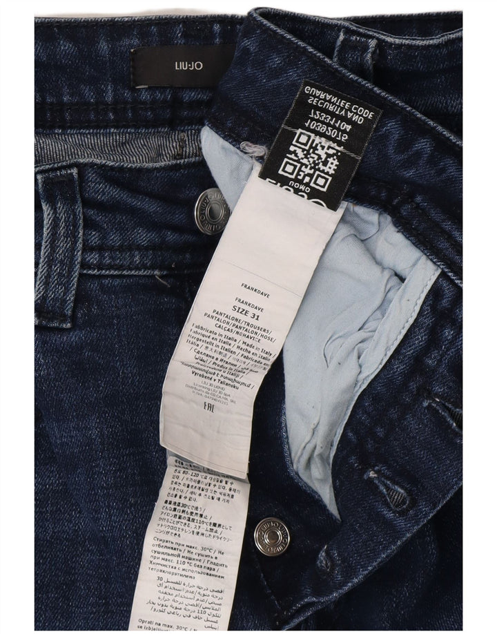 LIU JO Vaqueros Frank Slim para Mujer W31 L29 Azul Marino