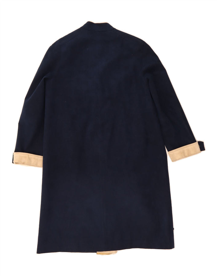 COJANA Womens Overcoat UK 14 Medium Navy Blue Vintage Cojana and Second-Hand Cojana from Messina Hembry 