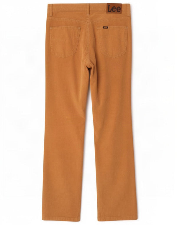Pantalones informales rectos Lee para hombre W34 L34 Algodón beige