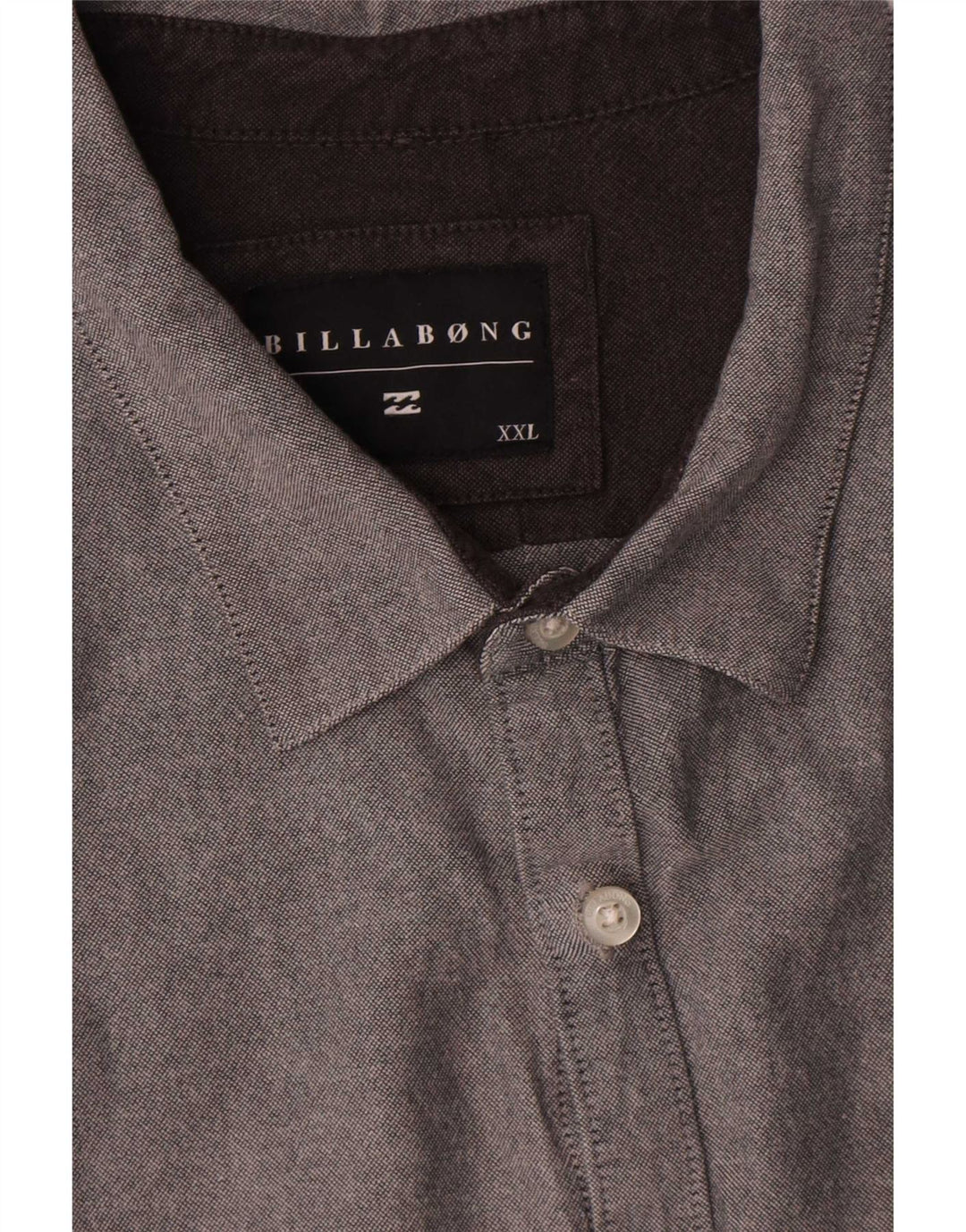 Camisa Billabong Hombre 2XL Algodón Gris