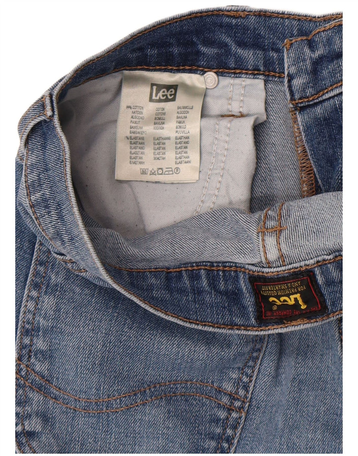 Vaqueros Lee Powell Slim para Hombre W30 L32 Algodón Azul