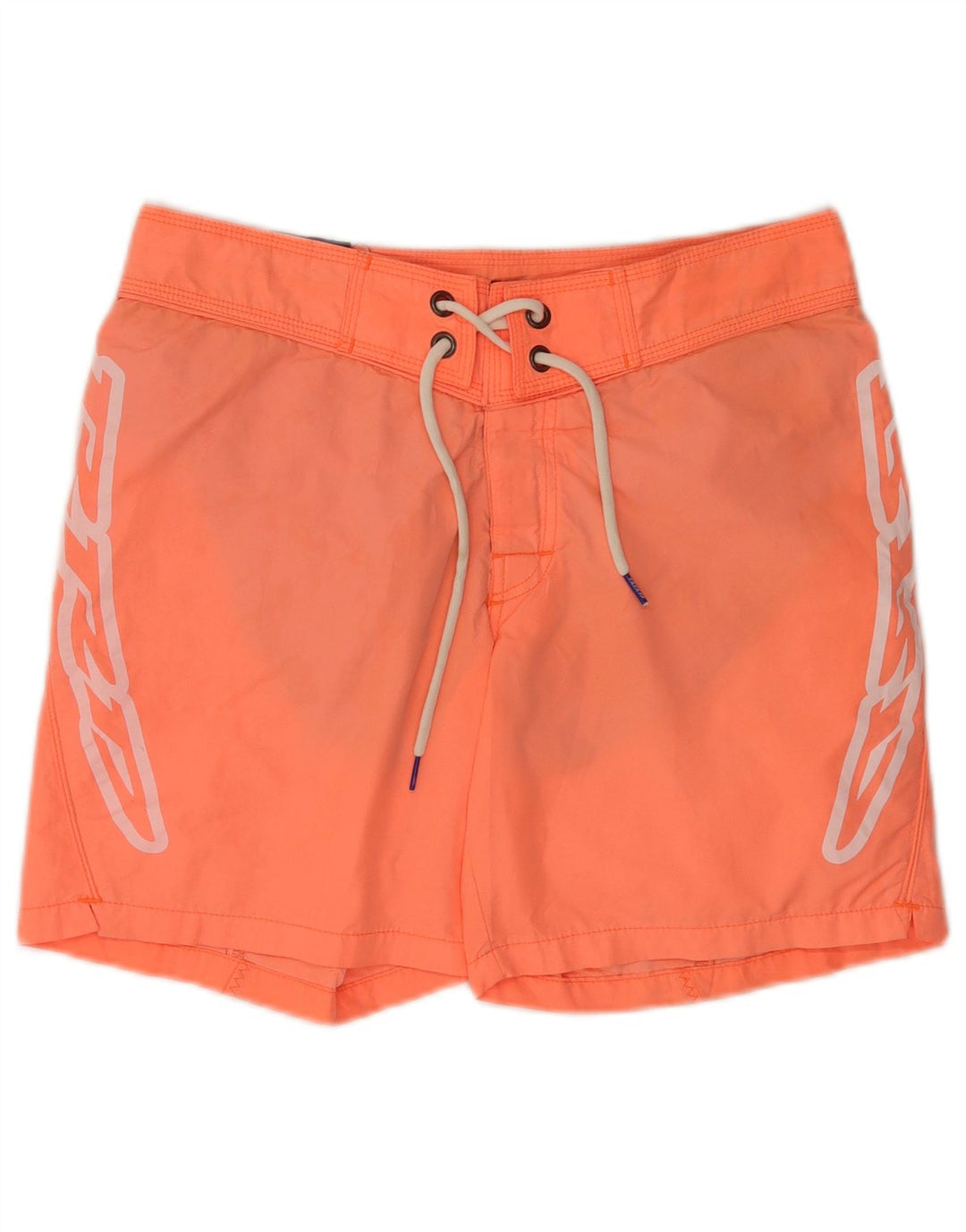 RRD Bañador gráfico para hombre, color naranja medio, poliéster
