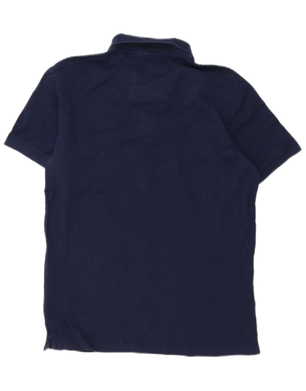 Superdry Polo Hombre XL Algodón Azul Marino