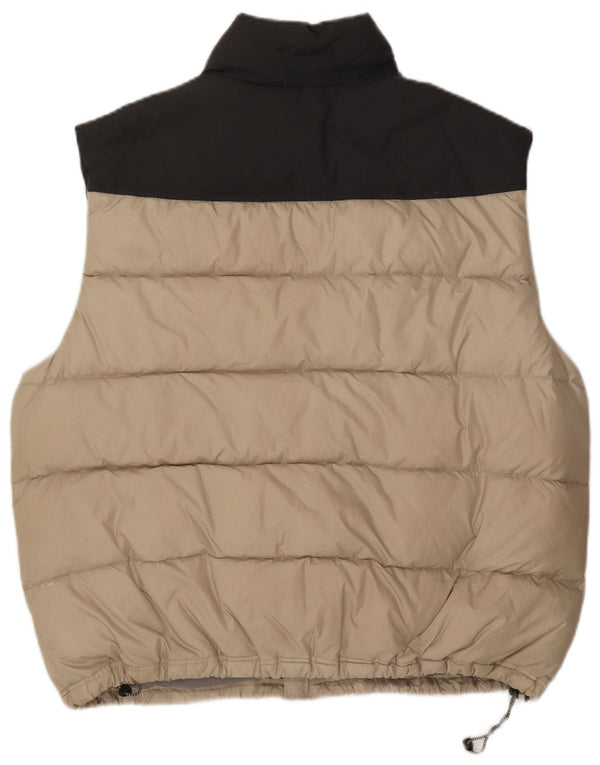 Columbia Chaleco acolchado para hombre ES 42 XL Poliéster color beige