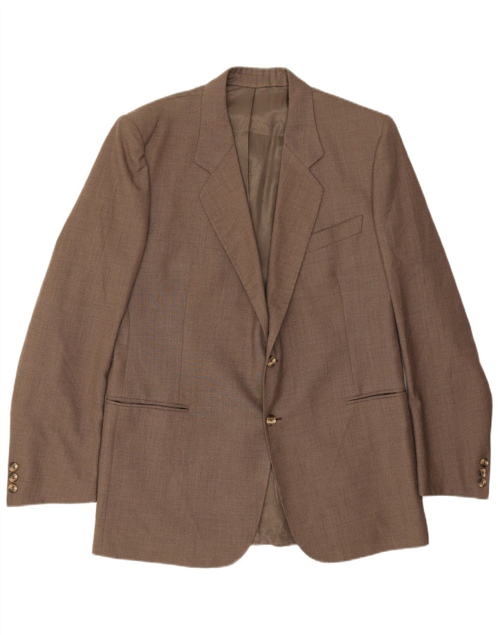 Cerruti 1881 Chaqueta tipo blazer de 2 botones para hombre IT 48 Marrón medio