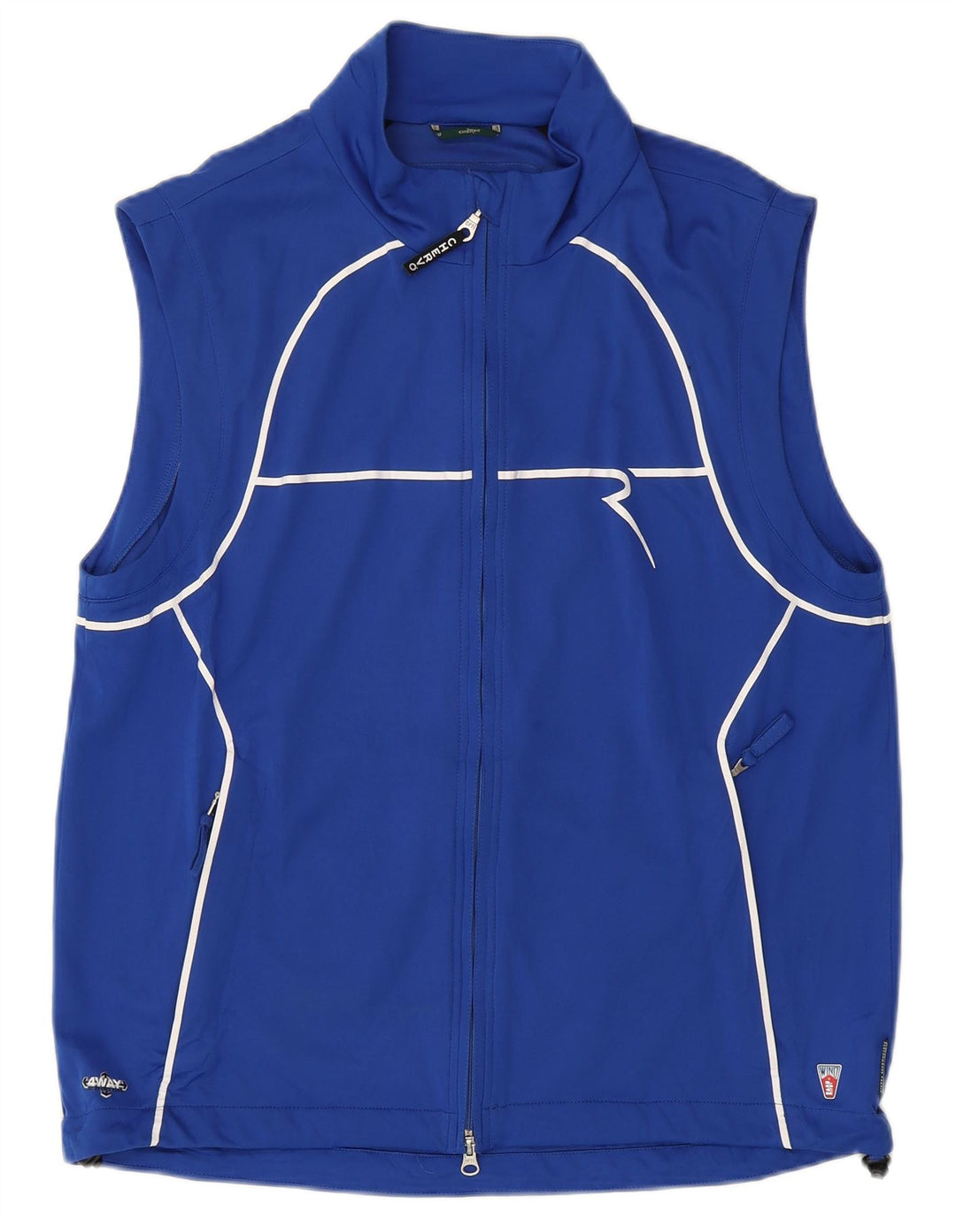 Chervo Chaqueta de chándal sin mangas para hombre IT 52 Large Blue