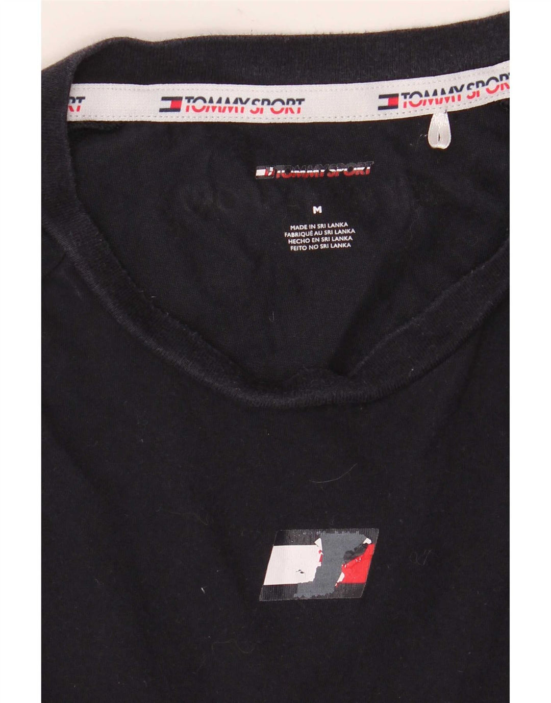 Camiseta Tommy Hilfiger Hombre Top Medium Azul Marino Algodón
