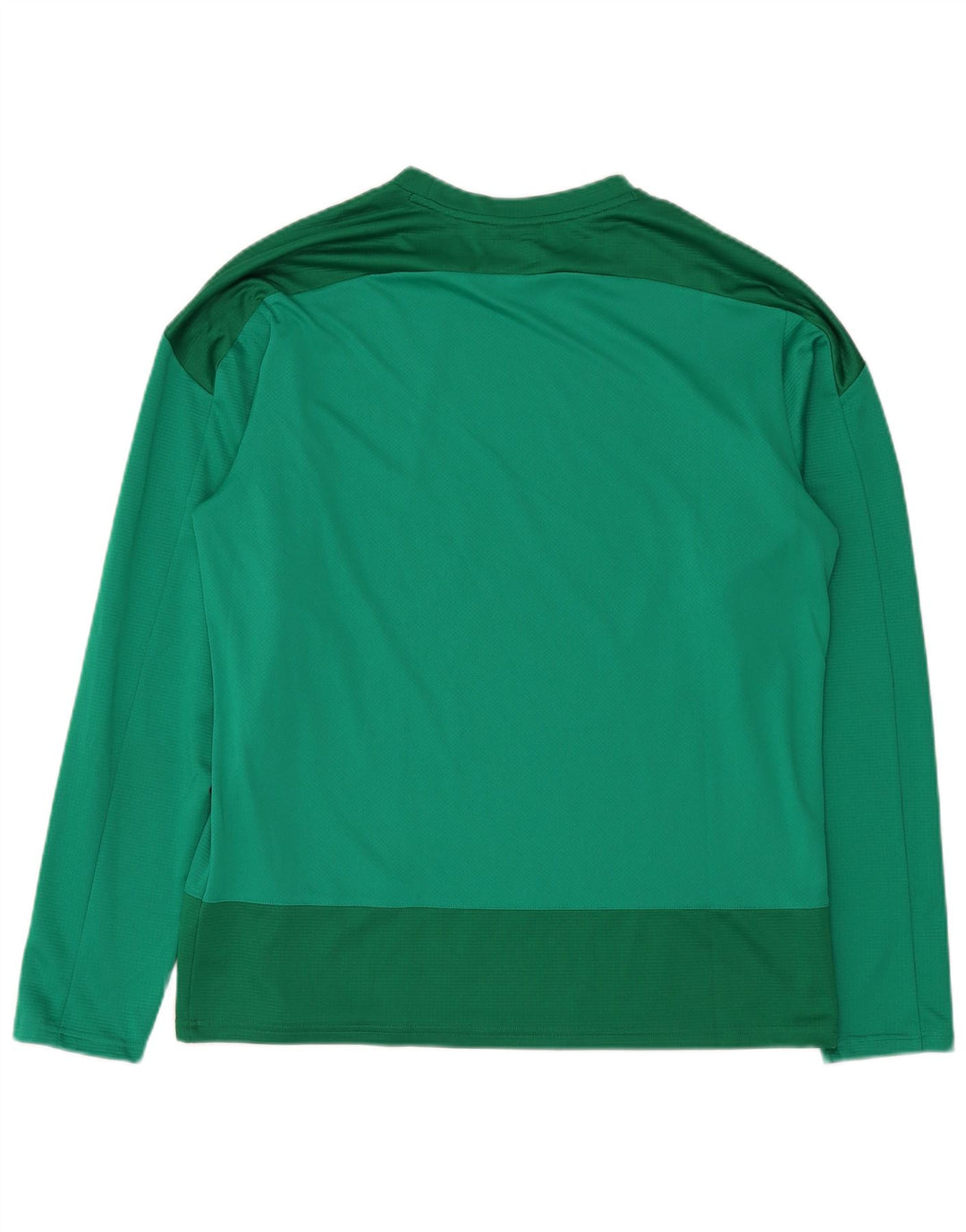 Puma Hombre Top Manga Larga XL Verde Colorblock Poliéster