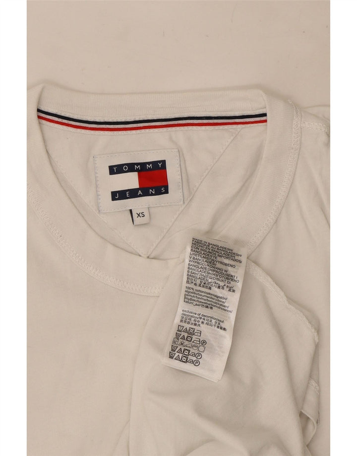 Tommy Hilfiger Camiseta sin mangas para hombre XS Algodón blanco
