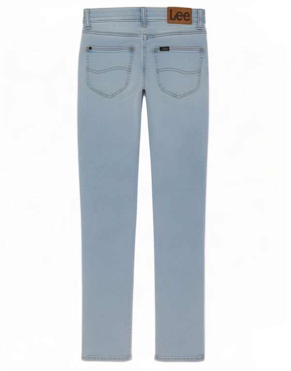 Lee Jeans ajustados para mujer US 8 mediano W27 L30 algodón azul