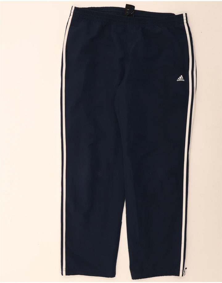 Adidas Hombre Climalite Pantalón Chándal XL Azul Marino Poliéster