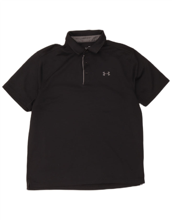 Polo Under Armour Hombre Grande Poliéster Negro
