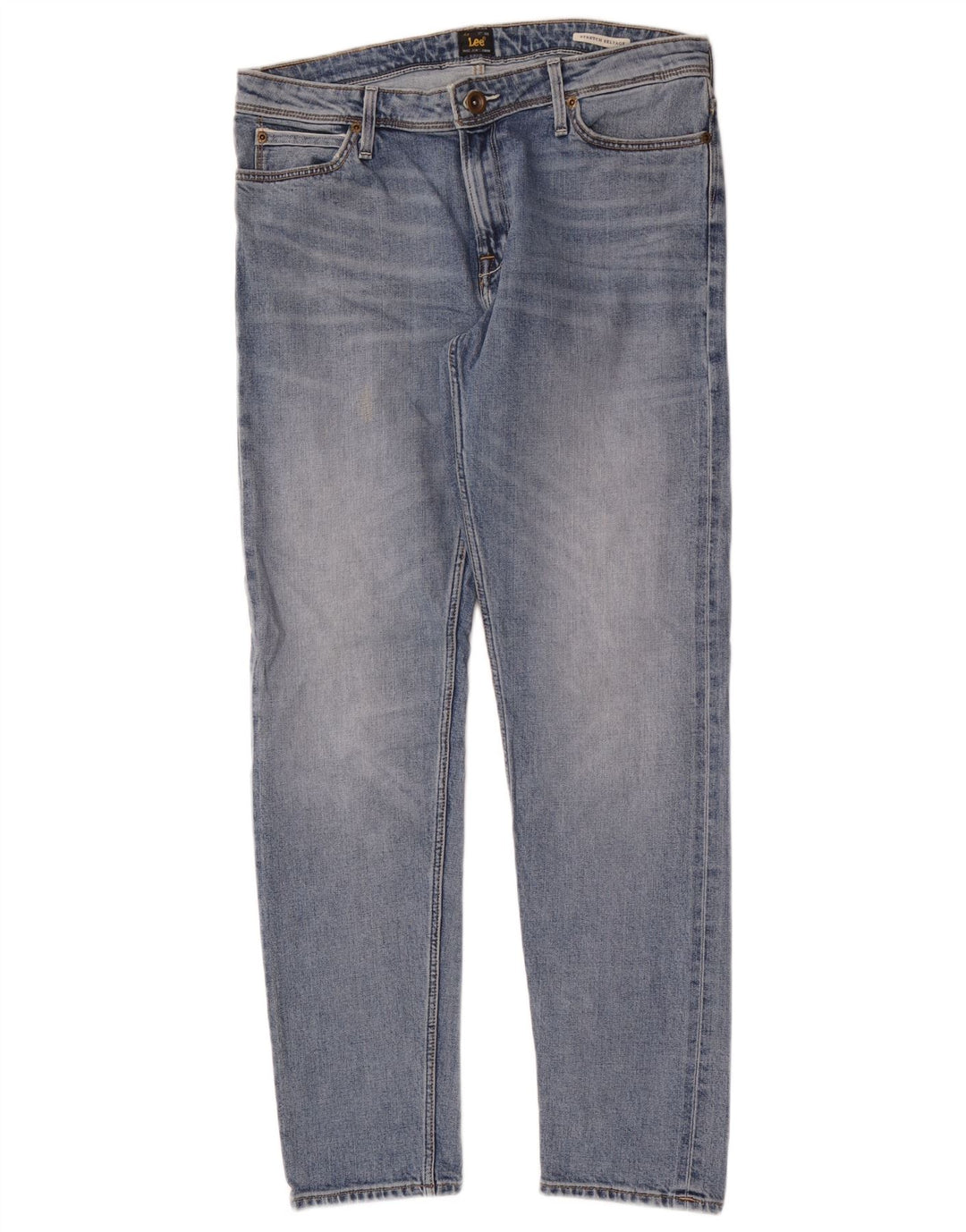 Vaqueros ajustados elásticos Selvage para hombre Lee W29 L31 Algodón azul