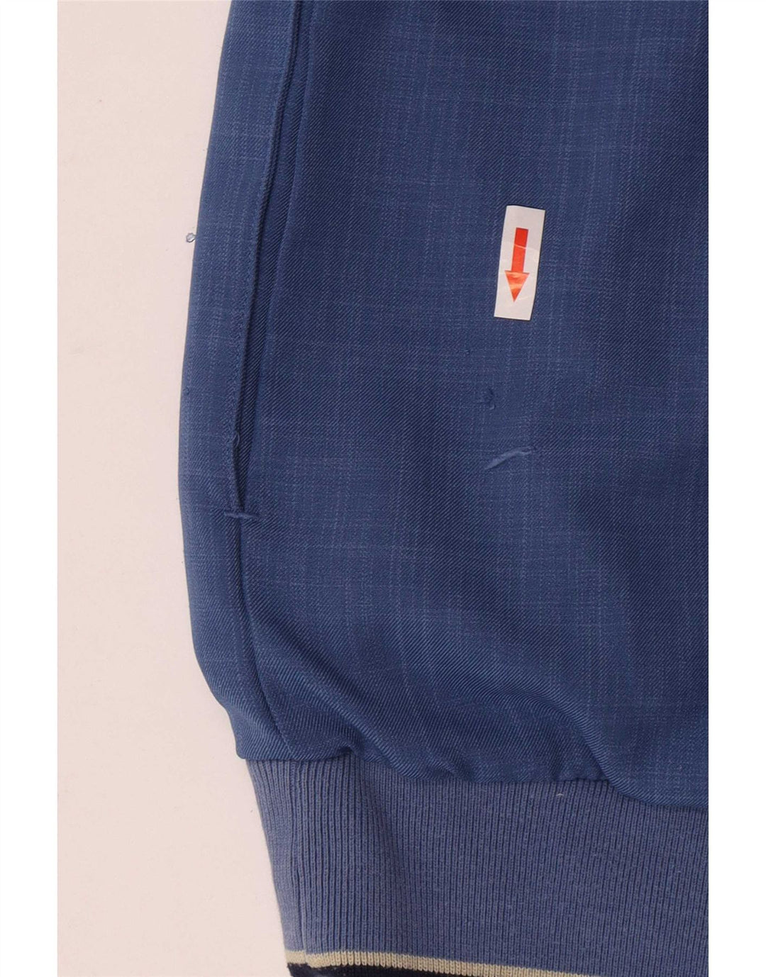 Lyle & Scott - Chándal de manga corta con cuello y cremallera para hombre, color azul medio