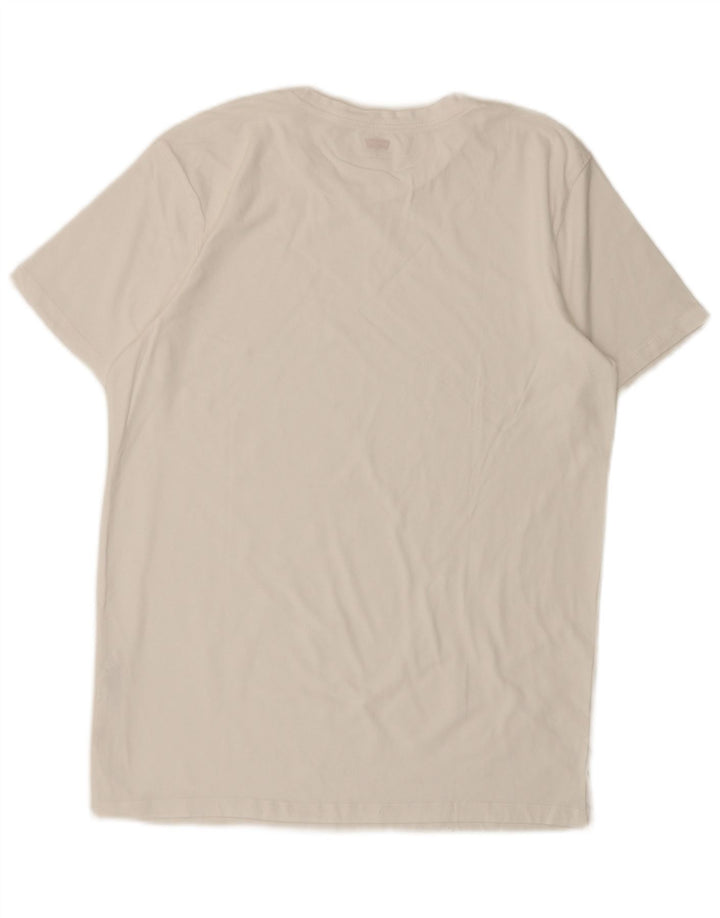 Levi's - Camiseta para hombre, talla grande, algodón blanco