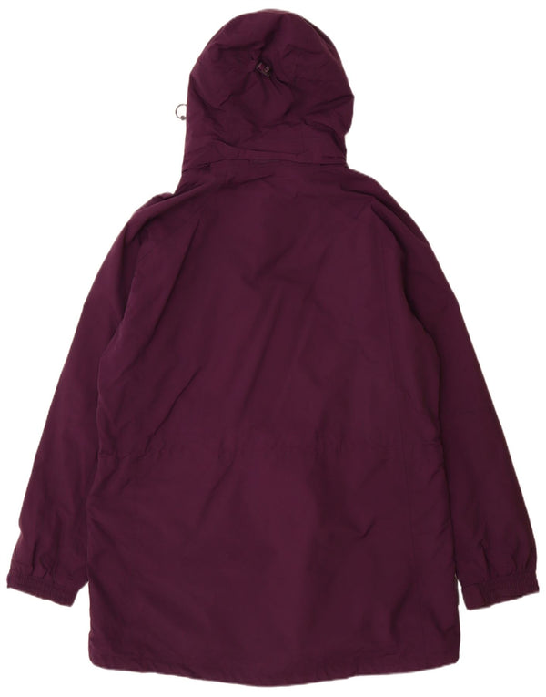 Chubasquero con capucha para mujer Mountain Warehouse ES 39 2XL Nailon morado