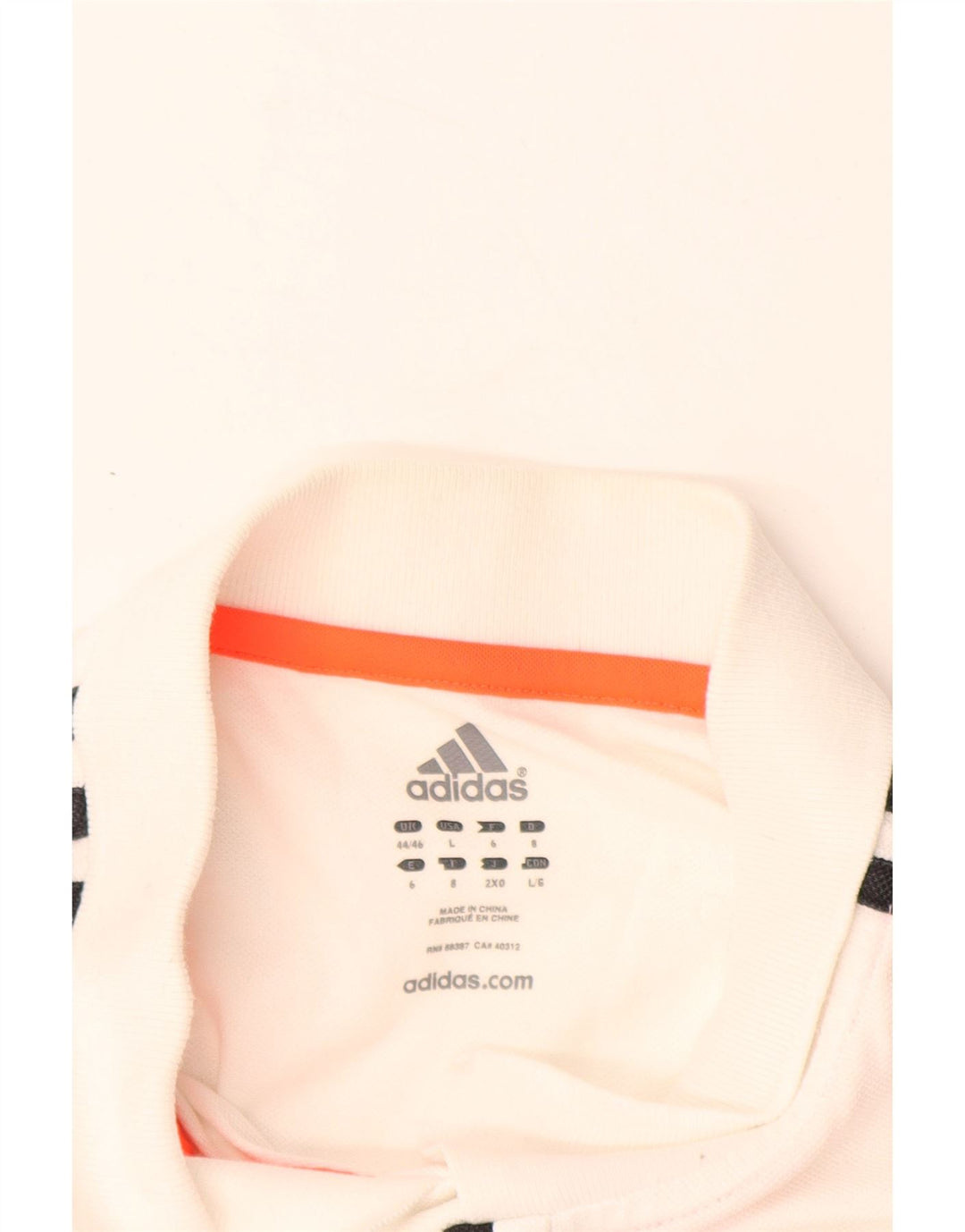 Polo ADIDAS FC Bayern München para hombre, talla 44/46, algodón blanco grande