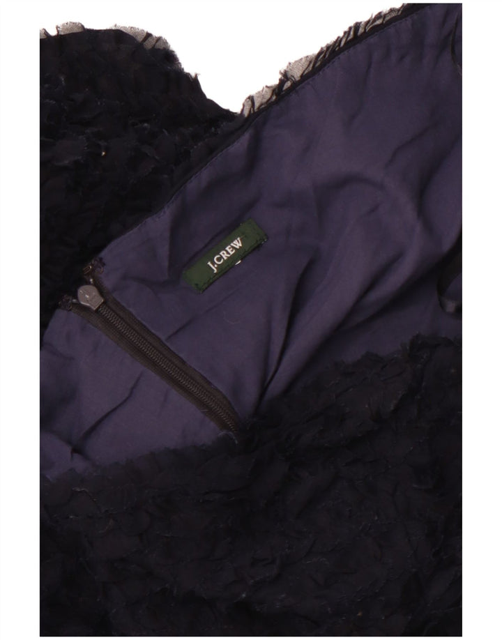 J. CREW Vestido sin tirantes para mujer UK 42 Azul marino mediano